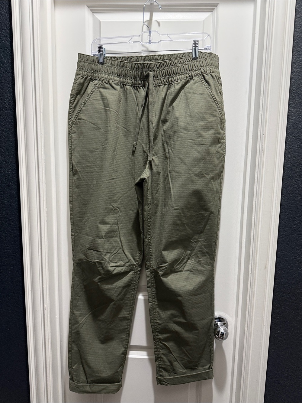 NWOT prAna Double Peak Pull-On Jogger Pants Olive Large